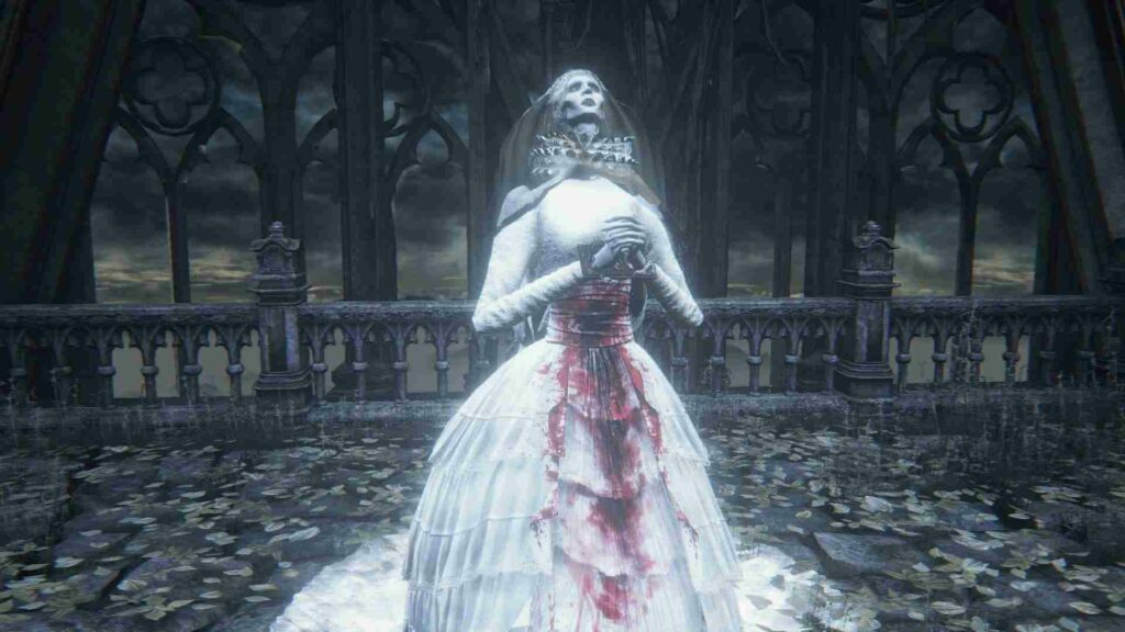 ملکه یارنام که از قربانیان نوآوری بشر در  بررسی بازی bloodborne است.